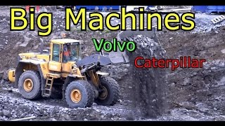 Volvo EC390 Excavator Vs Volvo L180D Wheel Loader Caterpillar 320 Steam Shovel [upl. by Nuaj]