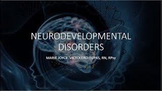 1 Neurodevelopmental Disorders [upl. by Scoter832]