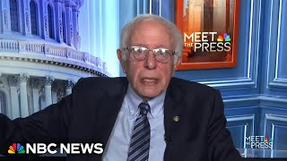 Bernie Sanders says eliminating federal income taxes would be ‘insane economics’ Full interview [upl. by Leighland]