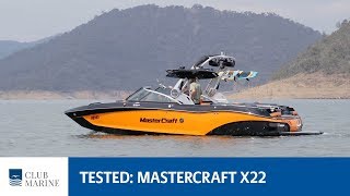 MasterCraft X22 Boat Review  Club Marine [upl. by Gavra]