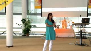 Vegane Ayurveda Ernährung und Therapie mit Julia Lang  Ayurveda Kongress 2014 [upl. by Akins]