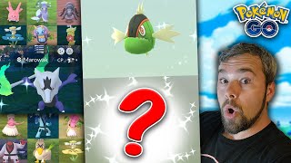 Hunting Pokémon GOs Newest Shiny Pokémon on the LONGEST Monday Ever [upl. by Yorker]