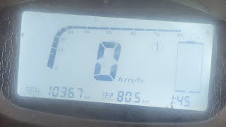 Battery test from 100 to ZERO  80kms range  Okinawa Praise Pro Scooter amp 72v 29Ah Trontek Lithium [upl. by Fan]