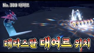 테라스탈 대여르 위치 및 잡는 방법 [upl. by Freed]