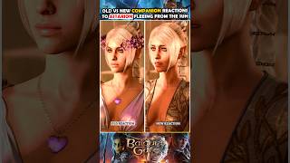 New amp old companion reactions to Astarions sun scene  Baldurs Gate 3 [upl. by Annaiv217]