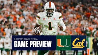 College Football Week 6 No 8 Miami at Cal Game preview Experts share their predictions [upl. by Demetri52]