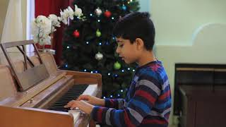 Bouree in E Minor Piano  Alric Jaison [upl. by Haff]