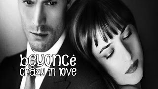 Beyoncé Crazy In Love tradução do filme 50 TONS DE CINZA Fifty Shades of Grey Lyrics Video [upl. by Sucramel]