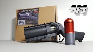 CYMA M052 40MM AIRSOFT GRENADE LAUNCHER  Unboxing Review [upl. by Thorman]