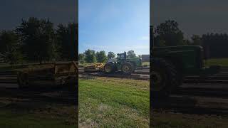 9520 john Deere Reynolds hesequipment farmequipment equpment construction construction usa [upl. by Olegna]