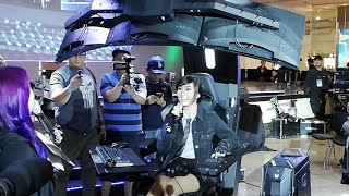 Alodia Gosiengfiao tests the Predator Thronos Gaming Chair [upl. by Alemahs]