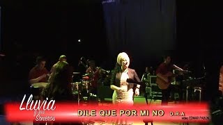 LLUVIA Y SUS SONEROS En vivo DILE QUE POR MI NO TEMA [upl. by Kcirdahs]