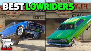 Top 5 Best Lowriders Cars In GTA 5 Online [upl. by Lesly]