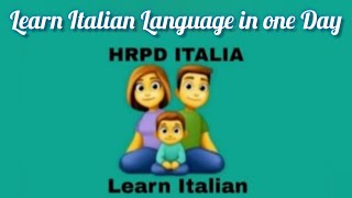 🔴Learn Italian Live 247  Learn Italian Language in one day 1  Simple way of Learning Italian [upl. by Riki464]