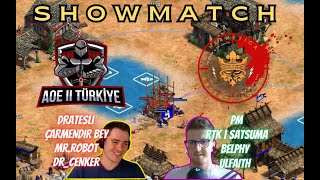 🏆SHOWMATCH Hermetica Clan 🆚AoE2 Turkey  Casters Hypnos amp Benitto Burrito [upl. by Enaols579]