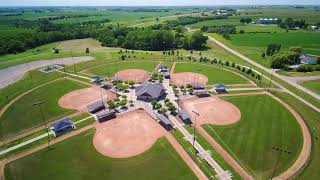 Oskaloosa Iowa Birds Eye View [upl. by Huang16]