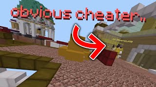 CubeCraft Bedwars  WORST CHEATER 💀 [upl. by Roti868]