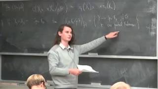 Lecture Series quotpadic Geometryquot by Peter Scholze 2014 lecture 15 [upl. by Nadab335]