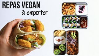 1 SEMAINE DE REPAS À EMPORTER  Vegan Lunch Box [upl. by Beller]