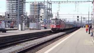 SBB Re 44 II quot11304quot mit IR 2024 Zürich  Bern 250214 [upl. by Ditmore377]