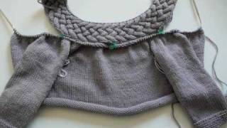 How to join knitted pieces at different directions [upl. by Johiah970]