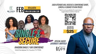 Single amp Secure Singles Conference 2024 Fireside Chat With Laterras R Whitfield [upl. by Atinit]