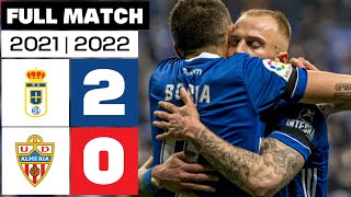 Real Oviedo 20 UD Almería  PARTIDO COMPLETO  LALIGA HYPERMOTION 20212022 [upl. by Agem]