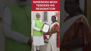 Narendra Modi Tenders His Resignation As Prime Minister Of India  etnow pmmodi resignation [upl. by Almat]