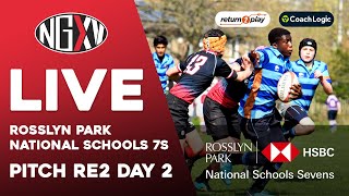 LIVE RUGBY 7s ROSSLYN PARK HSBC NATIONAL SCHOOL 7s 2022  PITCH RE2 DAY 2 [upl. by Sotnas735]