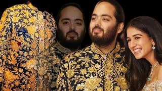 Anant Ambani Gold Dress anantambaniwedding [upl. by Tyoh]