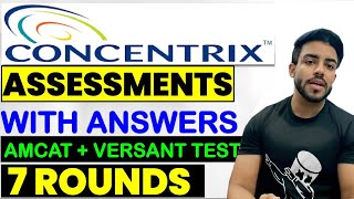 Concentrix Assessment Test  Answers  7 Sections [upl. by Ramej]