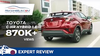 Toyota CHR 2019 Hybrid  Expert Review Price Specs amp Features  PakWheels [upl. by Leduar]