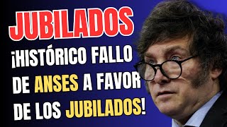 🛑 AL FIN❗️MILEI CONFIRMA LA MEJOR NOTICIA para JUBILADOS y PENSIONADOS de ANSES en DICIEMBRE 2024 [upl. by Niala825]