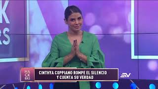 Cinthya Coppiano cuenta su verdad sobre momento viral  LHDF  Ecuavisa [upl. by Irakuy]