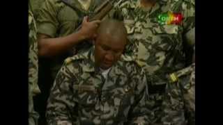 Mali Coup dEtat 2eme Declaration 22 Mars 2012 [upl. by Mainis888]