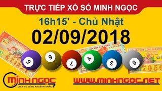 Xổ số Minh Ngọc™ Chủ Nhật 02092018  Kênh chính thức từ Minhngocnetvn [upl. by Sid805]