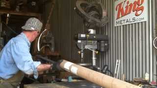 Howto Weld Wrought Iron Stair Rails by Mitchell Dillman [upl. by Hijoung54]