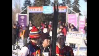 Cross country skiing and the canadian ski marathon [upl. by Amery430]