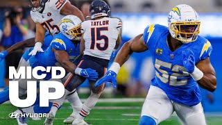 Mic’d Up Khalil Mack vs Bears  LA Chargers [upl. by Erej]