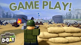 DDay in Roblox  Epic Battle Gameplay [upl. by Ytsanyd]