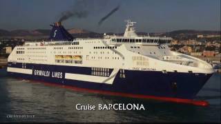 Cruise Barcelona  Grimaldi Lines  NetFerrycom [upl. by Trey]