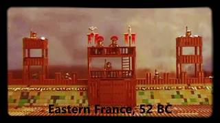 Lego Battle of Alesia Stop Motion [upl. by Suolevram954]