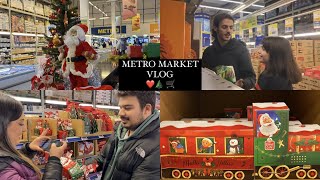 METRO MARKET VLOG 🛒❤️  Yeni Yıl Özel 🌲🎅🏻  Metro Marketi Gezelim  metromarket yeniyıl [upl. by Behm]