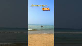 Anniversary in GOA🌊🌴🫶🏻 couplevlog minivlog [upl. by Wyatt241]