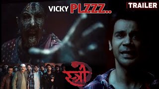 STREE 2 TRAILER  Review amp Reaction  Rajkumar Rao  Shraddha Kapoor  Pankaj Tripathi  15 August [upl. by Nealah487]