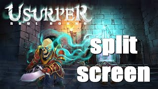 Splitscreen in Usurper Soulbound single PC multiplayer [upl. by Rickie]