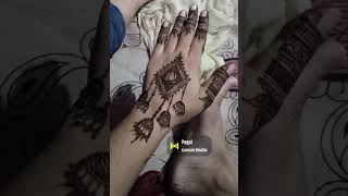 2024new mendhi design  short trending video 😊🤗 [upl. by Longan]