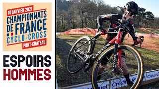 Championnats de France de cyclocross espoirs hommes 2021 [upl. by Cramer501]