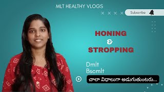 Sharpening of knivesMicrotome knife Mlt healthy vlogs [upl. by Siclari]