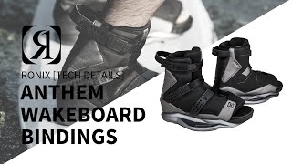 2019 Ronix Anthem Wakeboard Bindings [upl. by Olney]